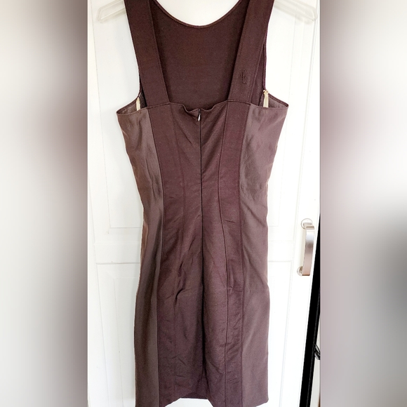 VJC Versace Jeans Couture Vintage Women's Bodycon Sleeveless Dress Size 28 /42 - Picture 2 of 6